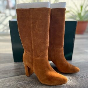 Ralph Lauren Women's Artizan II Mid-Shaft Boots; Only wore once; Like New!